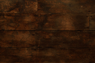 Timeworn Horizontal Wood Floor