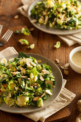 Kale and Brussel Sprout Salad