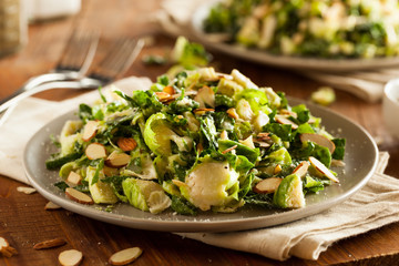 Kale and Brussel Sprout Salad