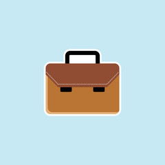 Flat vector icon of Suitcase.