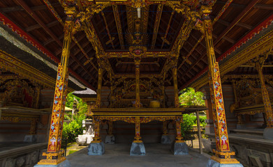 Pura Temple at Tirtha Empul Bali, Indonesia