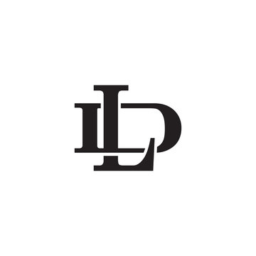 Letter D and L monogram logo
