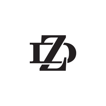 Letter D and Z monogram logo
