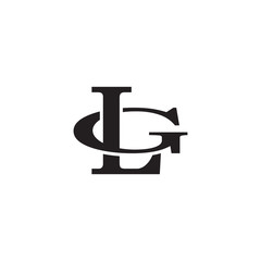 Letter G and L monogram logo
