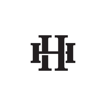 Letter H and H monogram logo