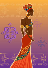  Beautiful black woman.African woman. - 94623861