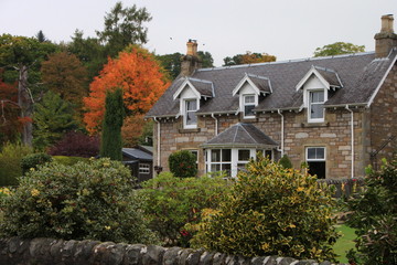 Pitlochry e il castello di Blar, Scozia