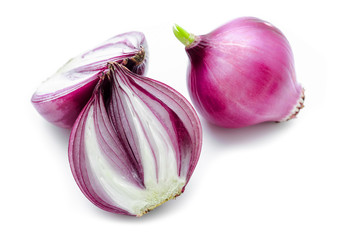 Red sliced onion.