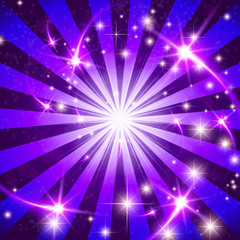 Fototapeta premium 紫輝き247