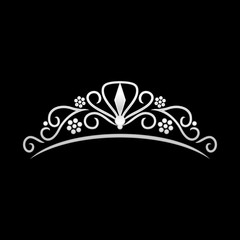 Beauty Silver Tiara Crown © Smith1979