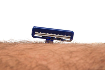  shaving razor isolated