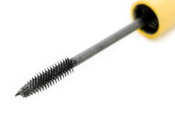 Black mascara brushes.