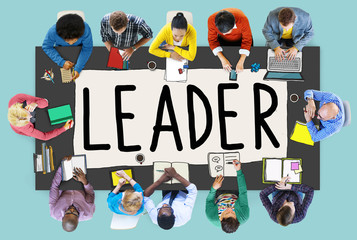 Leader Leadership Manager Management Director Concept