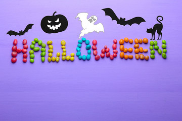 the inscription from the candy 