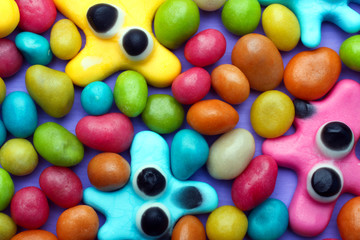 background of candy 