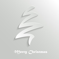 Abstract Christmas Tree Background,