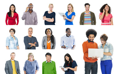 Fototapeta premium Community Communication Networking Technology Content Concept