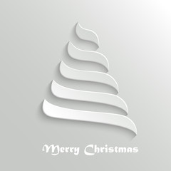 Abstract Christmas Tree Background,
