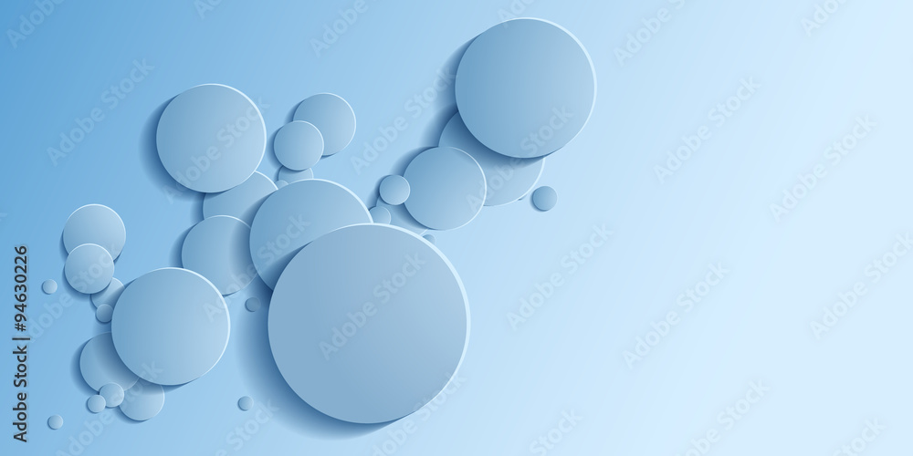 Fototapete abstract background is similar to the bubbles.vector