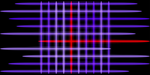 leuchtendes Muster 