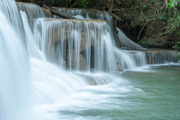Fototapeta na wymiar backgroud of waterfall, waterflow texture