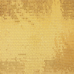 Embroidery golden background © prapann