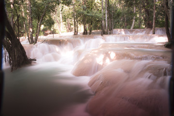 Tadsae Waterfall in Luang Prabang Lao