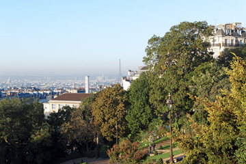 Jardin de la butte Montmartre