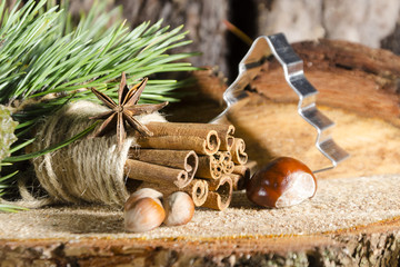 hand-made Christmas decorations