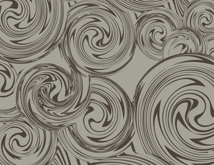 Swirling hand drawn of various vintage background. Vector