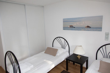 Bedroom in a new house