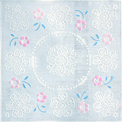 Fototapeta premium rubber sheet pattern background