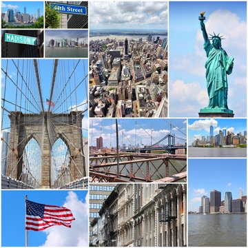 New York - travel collage