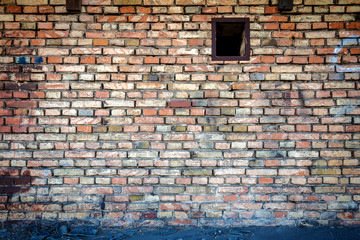 Fototapeta premium Yellow brick wall