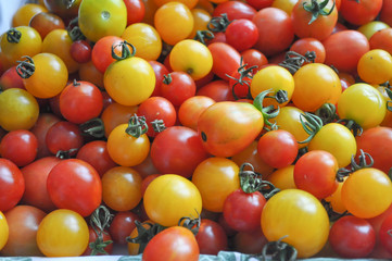 Cherry tomato vegetables