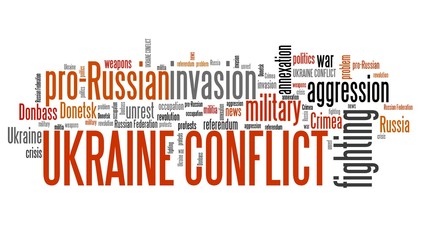 Fototapeta premium Ukraine conflict