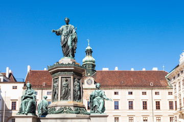 Fototapeta premium courtyard Amalienburg Palace of Hofburg, Vienna