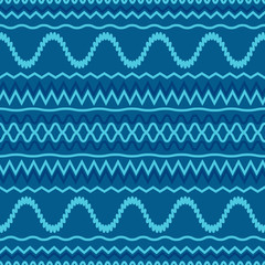 a set of wavy lines