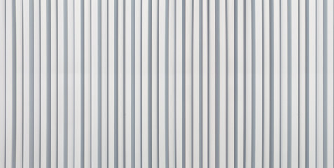 Obraz premium White corrugated metal background and texture surface.