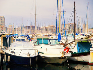 Fototapeta premium Yacht port, Marseille