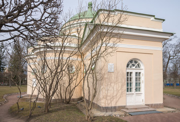 Lower bath in Pushkin (Tsarskoe Selo), St.Petersburg, Russia.