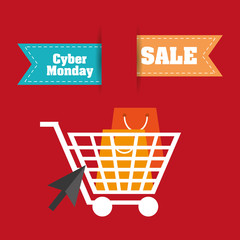 Cyber monday design 