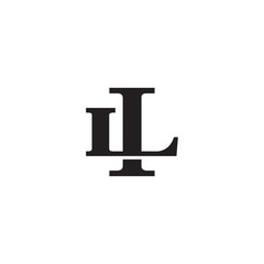 Letter L and I monogram logo