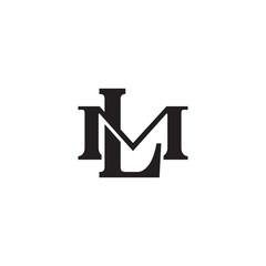 Letter M and L monogram logo