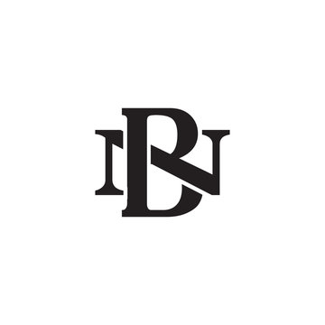 Letter N and B monogram logo