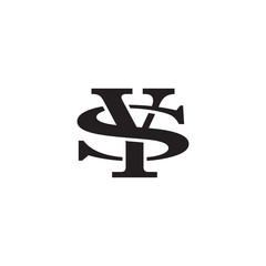 Letter S and Y monogram logo