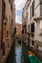 Fototapeta na wymiar Canale Veneziano, Venezia, Veneto, Italia