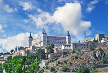 Fototapeta na wymiar Toledo castle