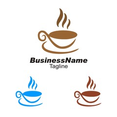 Coffee logo icon Vector