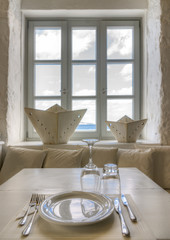 At Hydra island in Greece